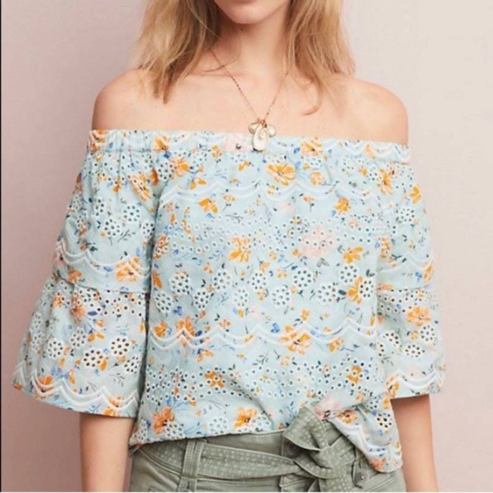 LAIA | Off Shoulder textured Blouse